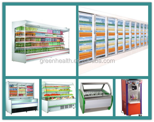 高品質の太陽電池電気冷蔵庫2.5mスーパーマーケット用冷凍庫仕入れ・メーカー・工場