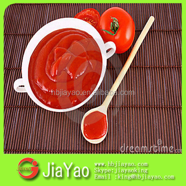 canned tomato paste of brix 28-30% with 70g/198g/400g/800g/2.2kg/3KG/4.5KG