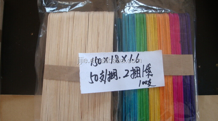 より多くの異なったサイズsticks125*2*1mmカラフルバーチウッドポプシクル仕入れ・メーカー・工場