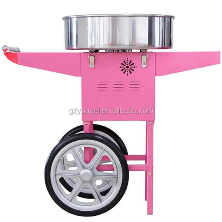 YP-C01 Candy fross machine/ cotton candy machine with cart