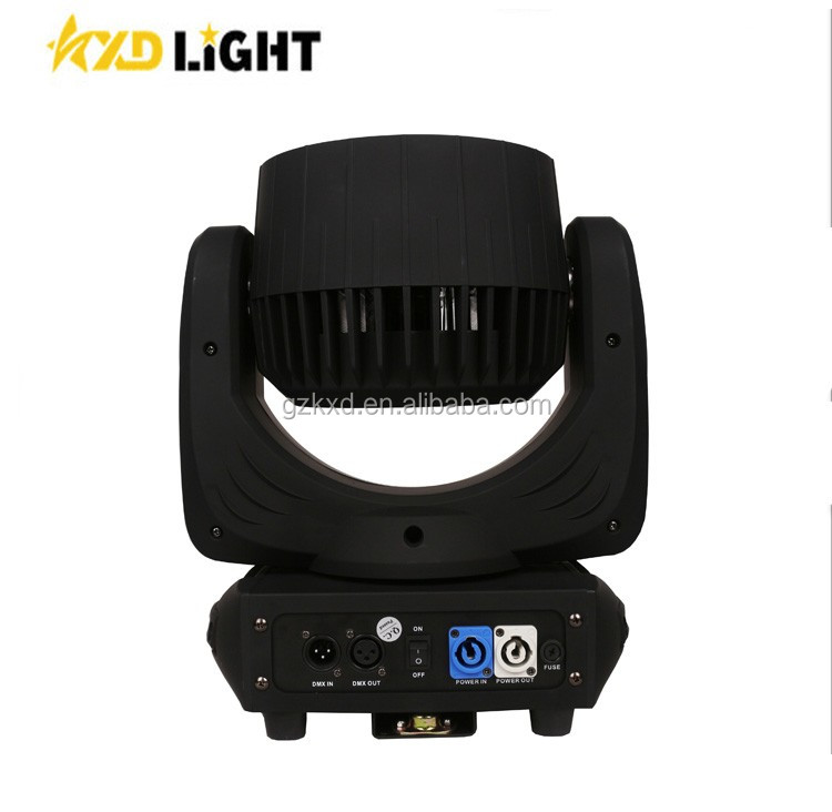 Moving head beam light with lcd display,single control 19x12w led moving head stage light 