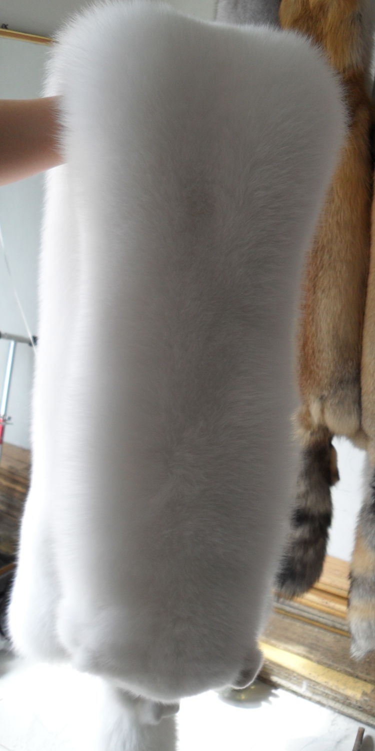 Whole skin real white fox fur scarf warm winter fashion fox fur shawl (9).jpg