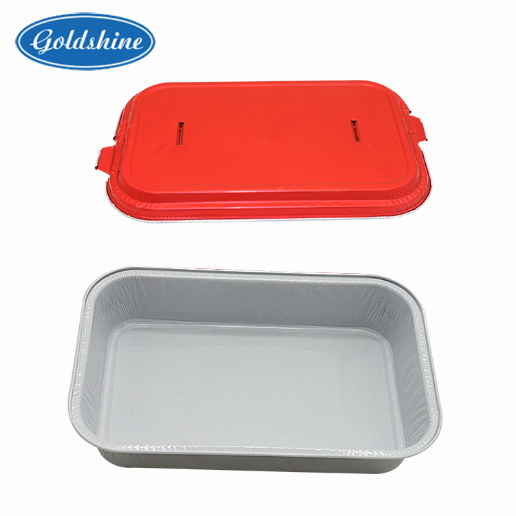 aluminum foil airline catering food packaging box