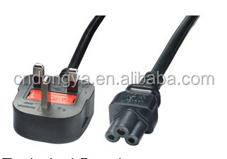 UK power extension cord BS power cord with fuse仕入れ・メーカー・工場