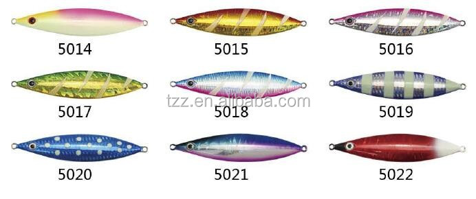 2016新しいモデル11005遅いジグリード魚ジギングルアー7-250グラム塩水金属ジグ仕入れ・メーカー・工場