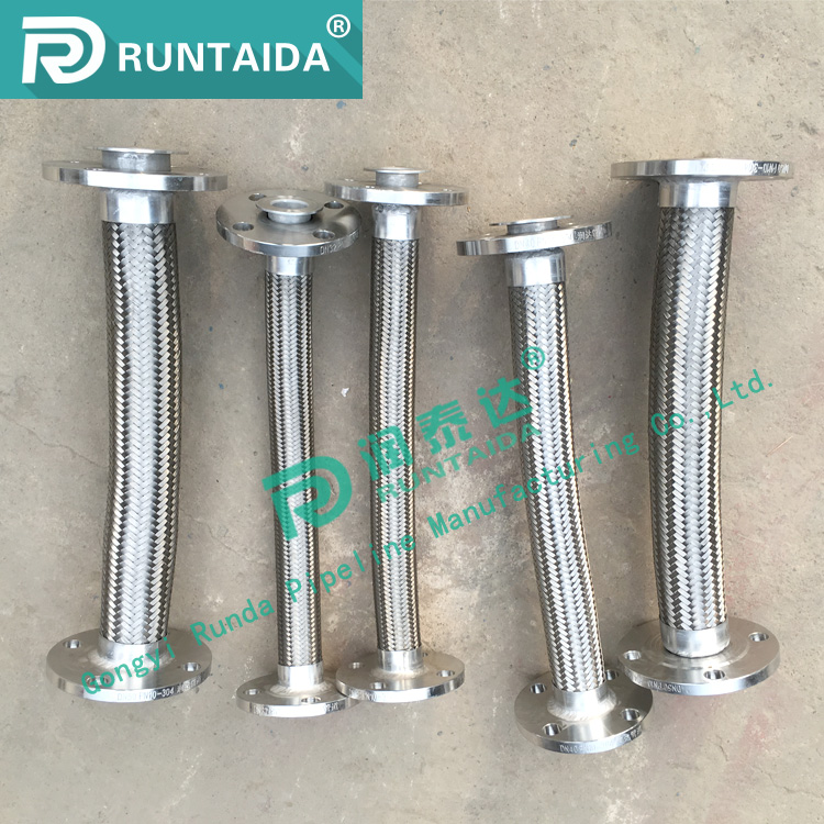 Stainless Steel Flanged Flexible Metal Bellow Braided Hose Buy