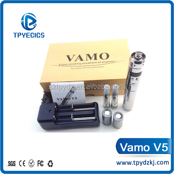 2014 New Product Variable Voltage/Wattage E Cigar mod Vamo V5