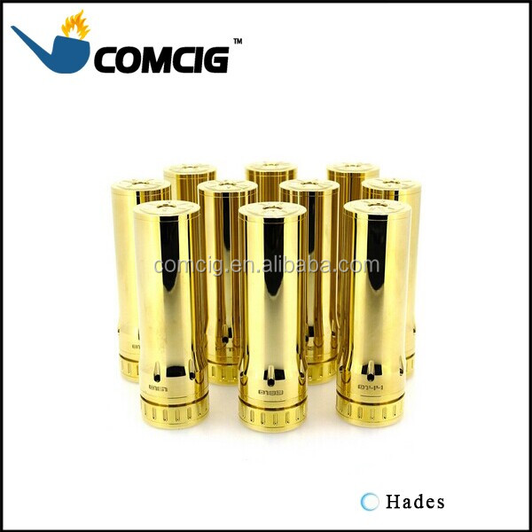 2014 most popular colorful silver firing pin 26650 hades mod 1:1 clone ecig for adult gift