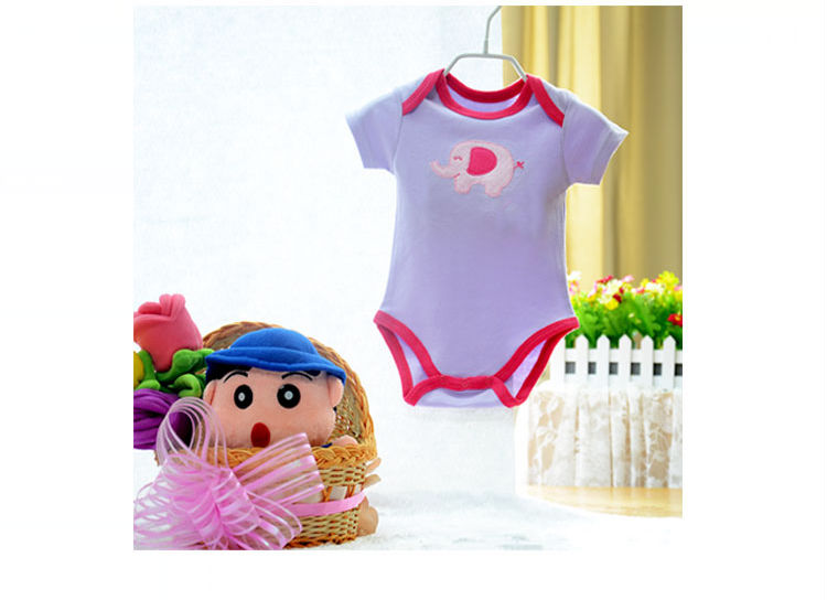 半袖5個赤ん坊の摩耗や服、 赤ちゃんの女の子の綿の2014年かわいい摩耗問屋・仕入れ・卸・卸売り