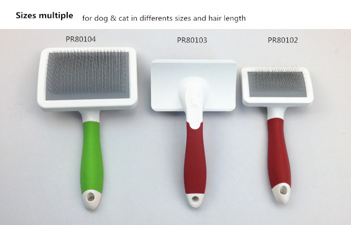 人間工学に基づくデザイン真空付きペットブラシ犬グルーミングのためのプラスチック材料仕入れ・メーカー・工場