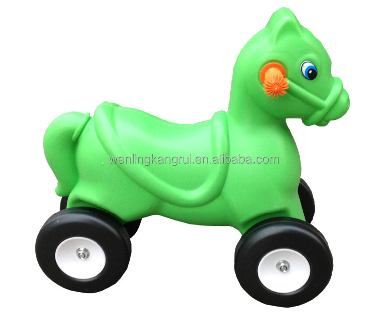 面白い教育プラスチックの馬の子供がおもちゃに乗っ問屋・仕入れ・卸・卸売り