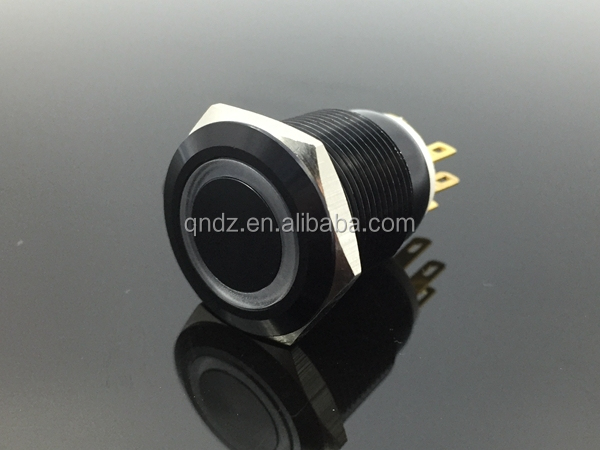 cerohs指令の金属は、 照光19mm6ピンカバー黒sheelプッシュボタンスイッチ仕入れ・メーカー・工場
