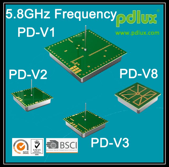 Pdv1 5.85 Ghz Highfrequency Doppler Radar Sensor Module Buy Doppler