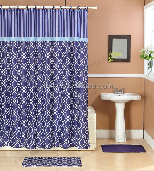 のトイレマットポリエステルの浴室のカーテンのセット問屋・仕入れ・卸・卸売り