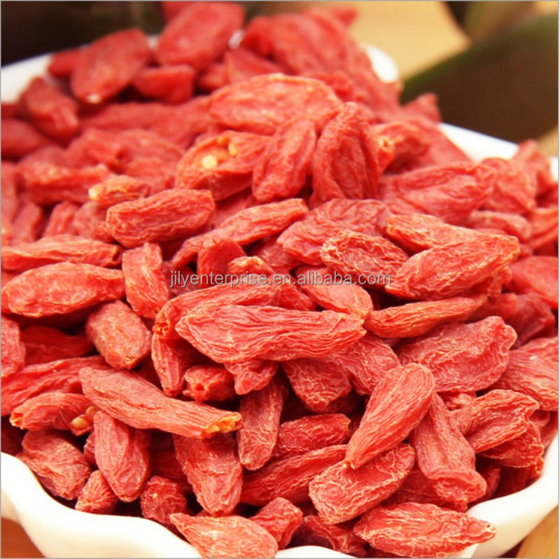 Chinese High Quality Red Ningxia Bulk Organic Fresh Dried Goji Berry