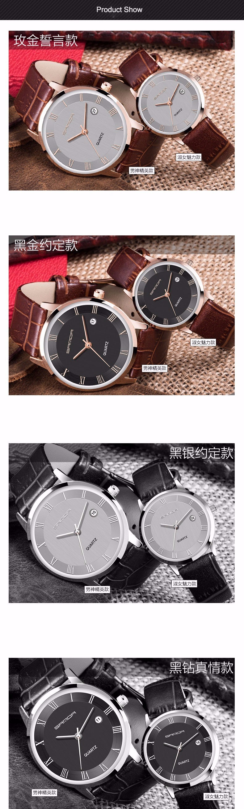 2018 Baru Pasangan kekasih Jam Tangan Relojes Wanita Pria Bisnis 2018 Baru Pasangan kekasih Jam Tangan Relojes Wanita Pria Bisnis Tanggal Dial Tahan Air Menyelam Kuarsa