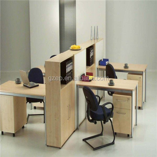 現代的なオフィスのスタッフ積層板テーブルファイル·ストレージと台座問屋・仕入れ・卸・卸売り