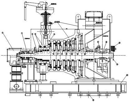 蒸気タービン発電機300mw熱発電所仕入れ・メーカー・工場