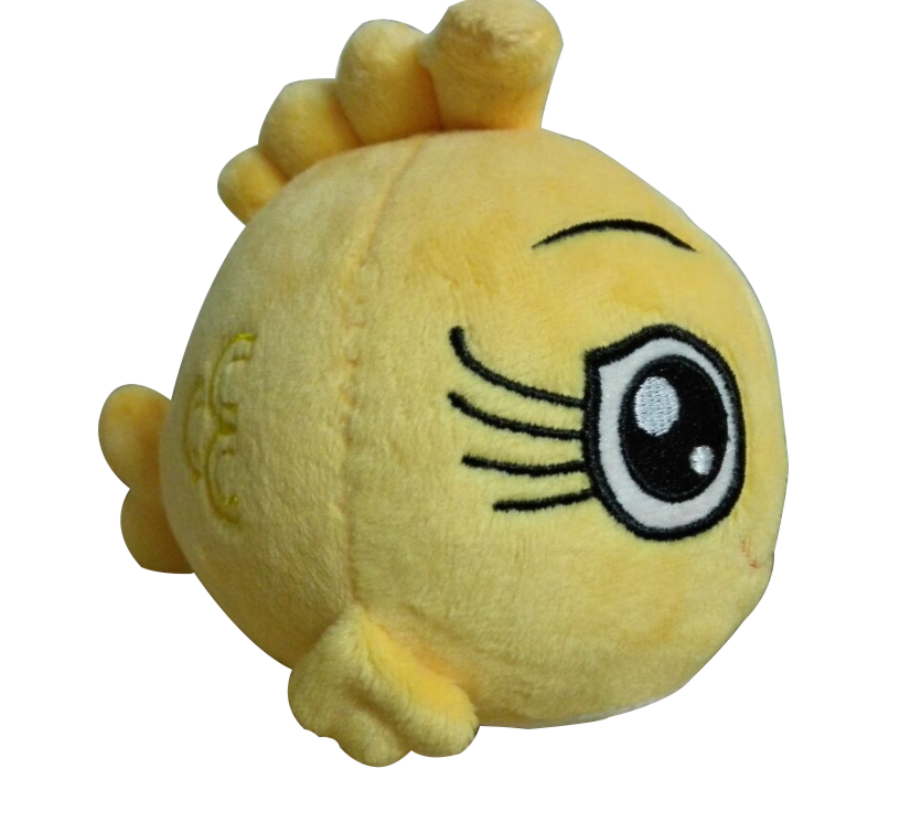 Icti Factory Soft Stuffed Puffer Fish Toy Cuddle Plush Fish Toy For