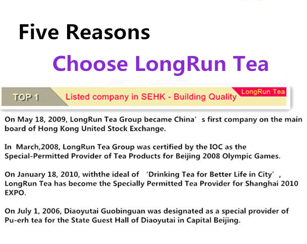 Normal LongRun Convenient in-Cups puer tea