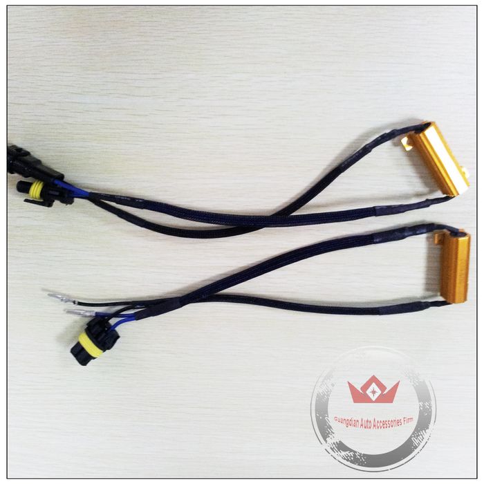 HID LED キャンセラー ハイフラ対策 50W6Ωメタルクラッド防止抵抗器50W6Ω防止抵抗器 輸入車[9005/9006/H1/880など]2個セット対応シングル防止抵抗器問屋・仕入れ・卸・卸売り