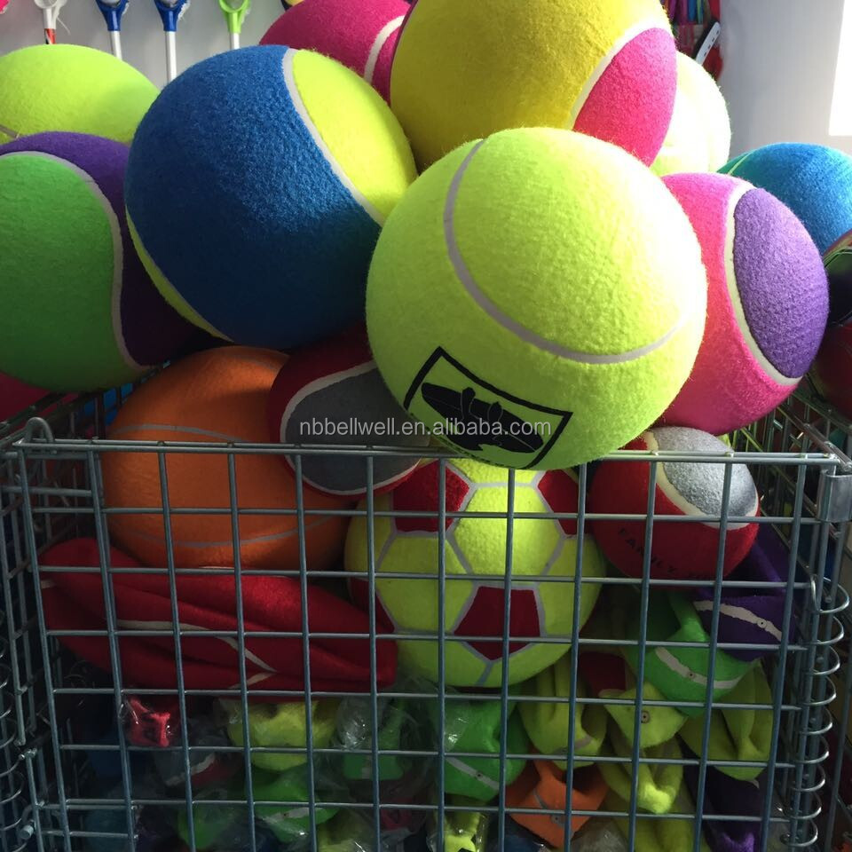 新しいデザインの5インチジャンボテニスボール色テニスボール仕入れ・メーカー・工場