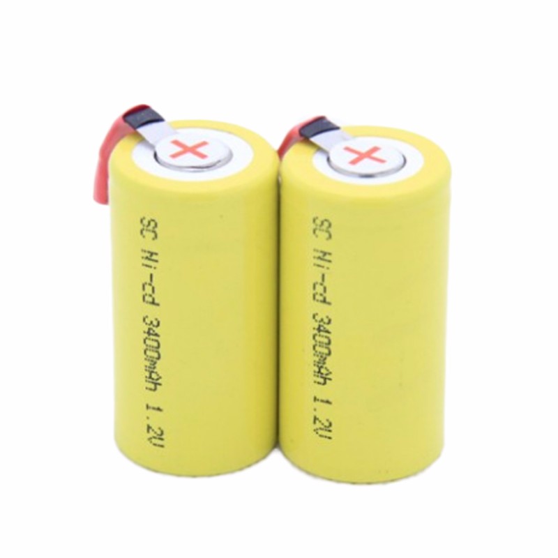 Best Sub C Nicd Rechargeable Battery Pack 1.2v 3400mah Buy 1.2v Nicd