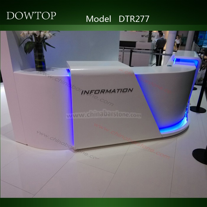 Simple Design Reception Desk Display Case Exhibition Reception Desk