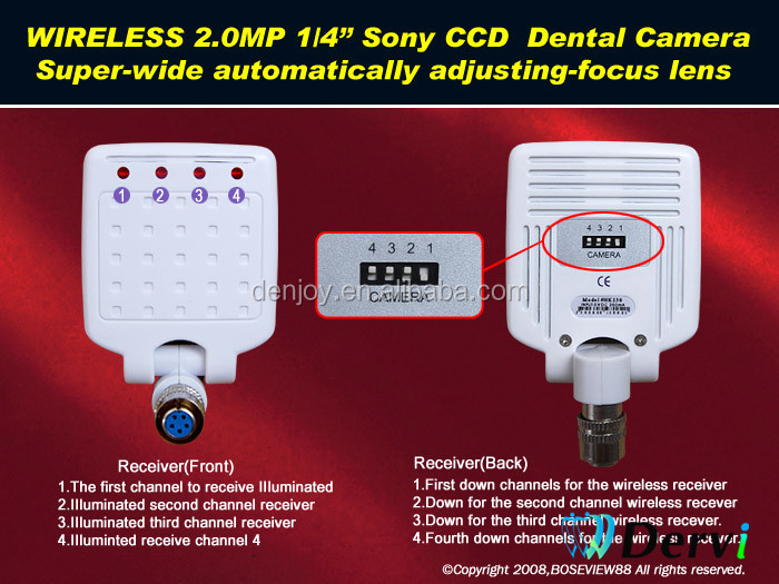 ワイヤレス2.0mp1/4'' sonyccd歯科口腔内カメラスーパー- ワイド自動的に調整- フォーカスレンズ仕入れ・メーカー・工場