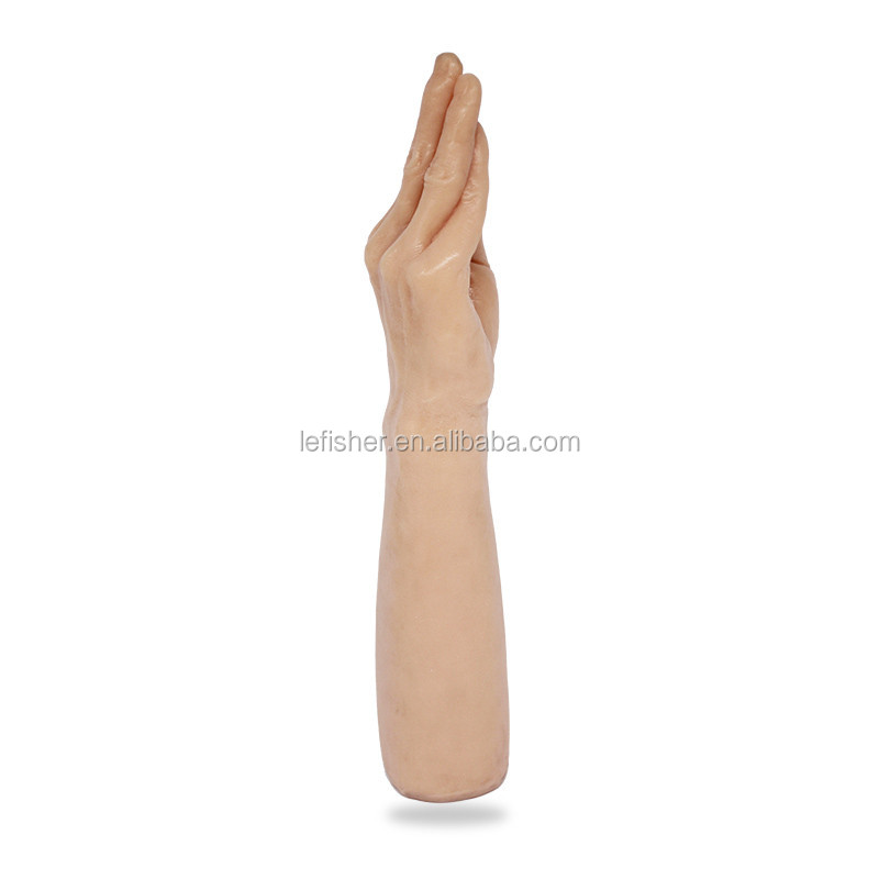 Huge Dildo 14 Inch Realistic Fist Skin Sex Fist Hand Dildo Real Skin