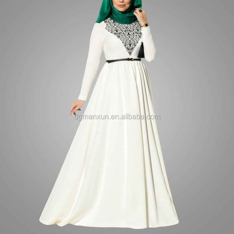 2016 Abayas Islamic Muslim Dresses For Women Long Dresses Malaysia Turkish Indonesia Clothing Muslims (2).jpg
