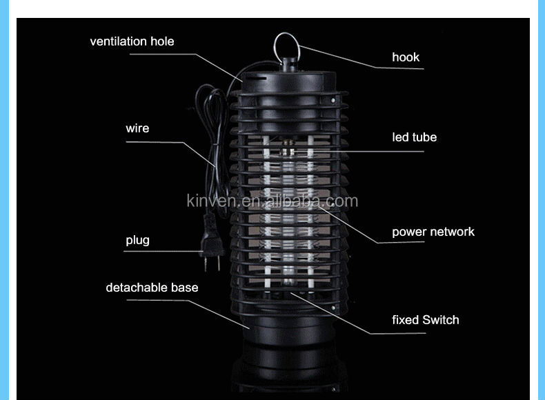 電気防蚊ランプ屋内電子電気虫取り器のキラー昆虫のフライングmosquittoホーム中国製問屋・仕入れ・卸・卸売り