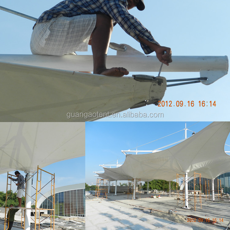 アーチスチール膜構造のテント、 日陰テント問屋・仕入れ・卸・卸売り