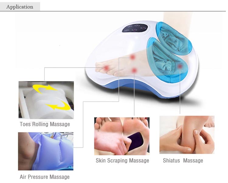 2014 New Comfortable Shiatsu Foot Massager with Infrared Heat