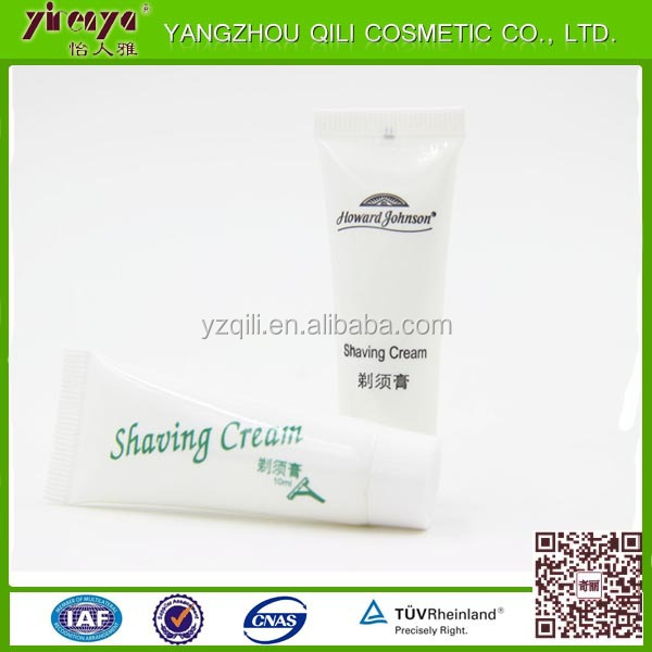 ホテル10ml/15mlプラスチックシェービングクリームチューブ問屋・仕入れ・卸・卸売り