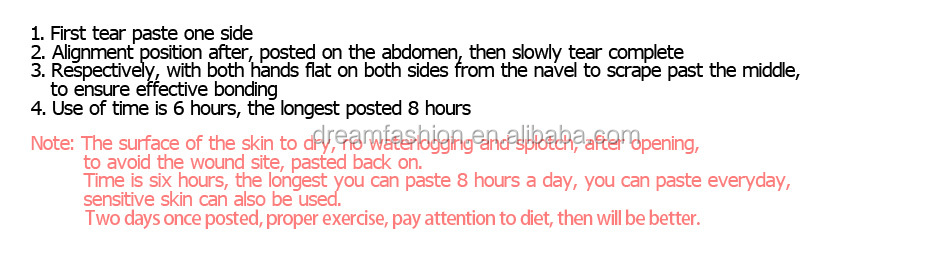 Belly MYMI Wonder Patch,slimming patch