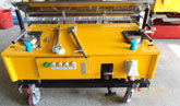 cement sand plaster rendering machine