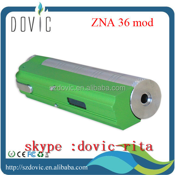 2014 tobeco newest e cig product zna 36 mod clone 5w-36w ZNA 36