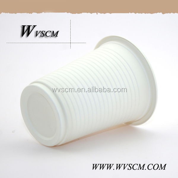 corn starch based biodegradable cup for cold drinking