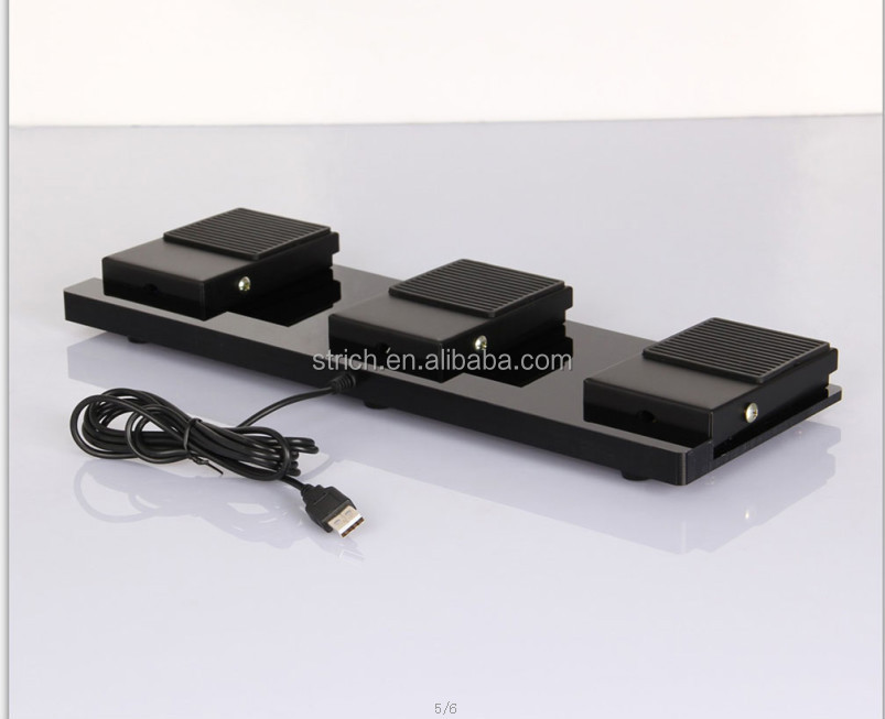 フットスイッチ工場usbのpcのusbトリプルアクションフットスイッチ仕入れ・メーカー・工場