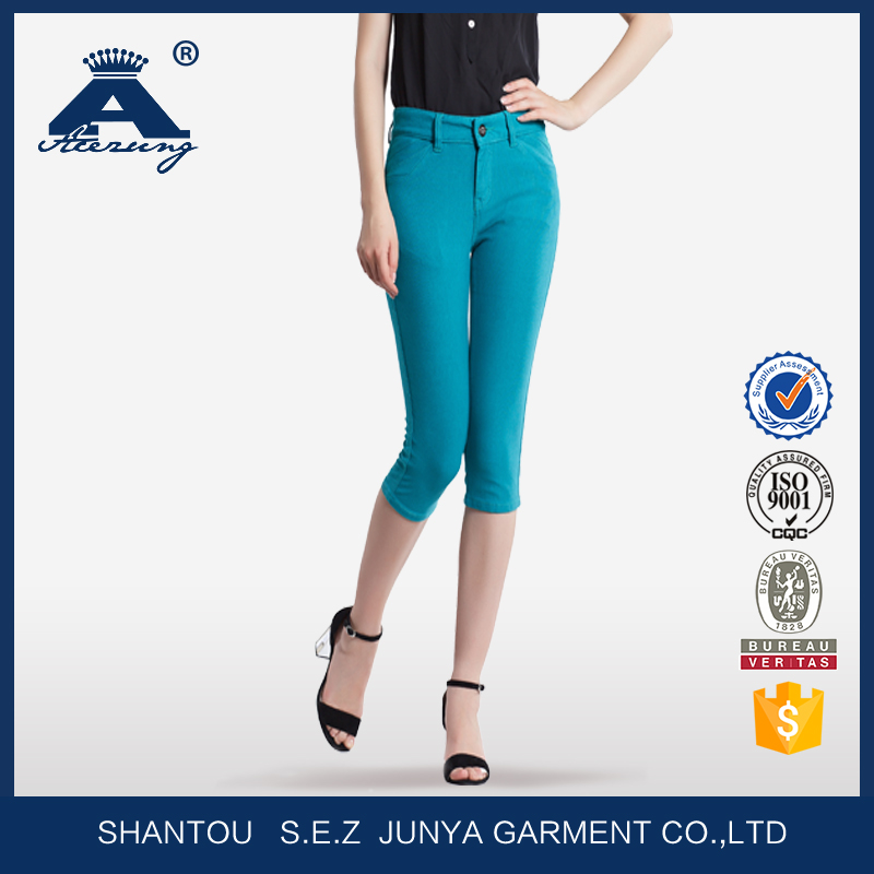 ベストセラー卸売価格カジュアル夏のジーンズのための女性仕入れ・メーカー・工場