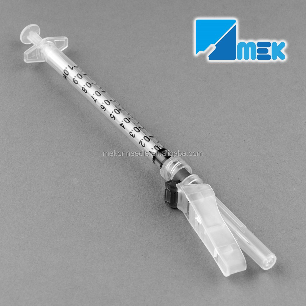 Retractable Safety Syringe With Needle 1ml 3ml 5ml 10ml Buy
