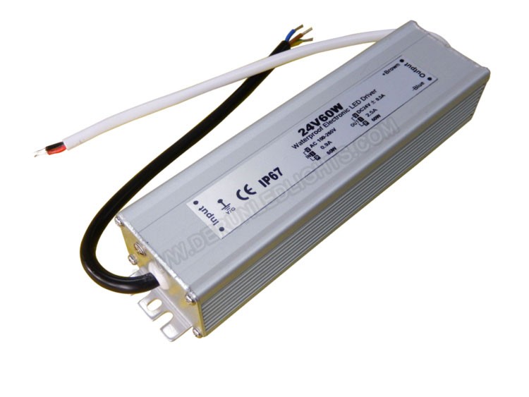 アルミ防水ip67 ledライトアダプタ24ボルト60ワット仕入れ・メーカー・工場