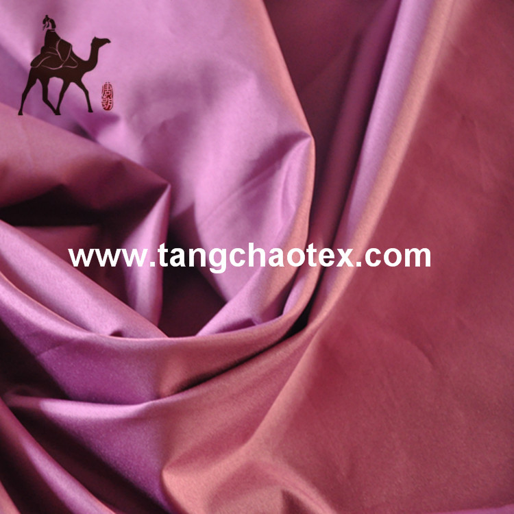 エコ- 優しいファブリック100％tangchao織物ショッピングバッグ用再生pet繭紬の生地問屋・仕入れ・卸・卸売り