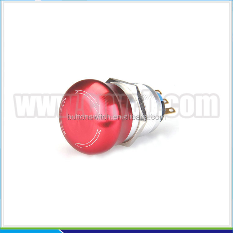 緊急停止スイッチccc19mm/22mm防水ステンレス鋼　緊急非常スイッチプッシュボタンスイッチ仕入れ・メーカー・工場