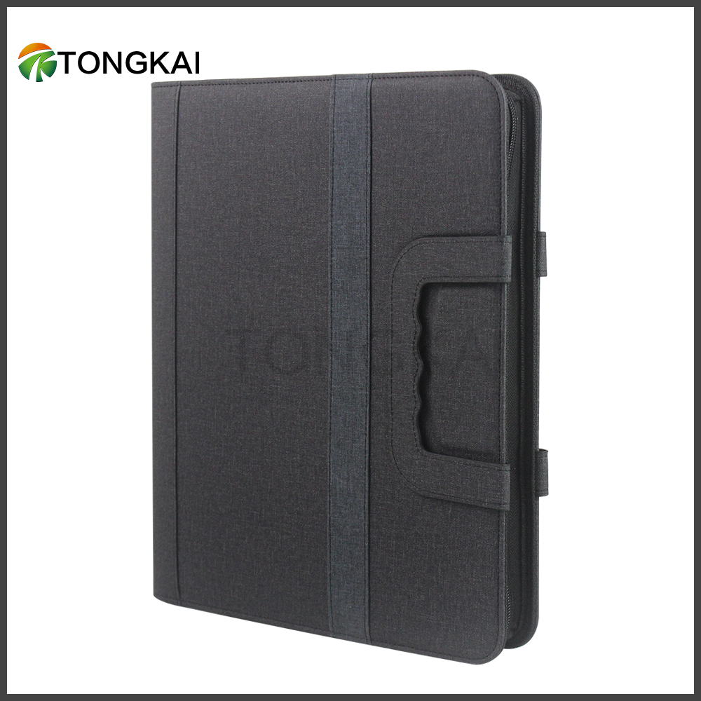 Travel Document Multipocket Expanding File Holder A4 Custom Padfolio