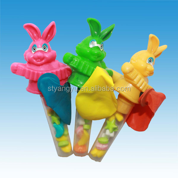 Rabbit Toy Candy with Balloon NEW PRODUCT