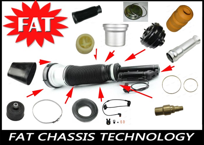 Air Suspension Shock Absorber Repair Kits Material For Sales For Audi