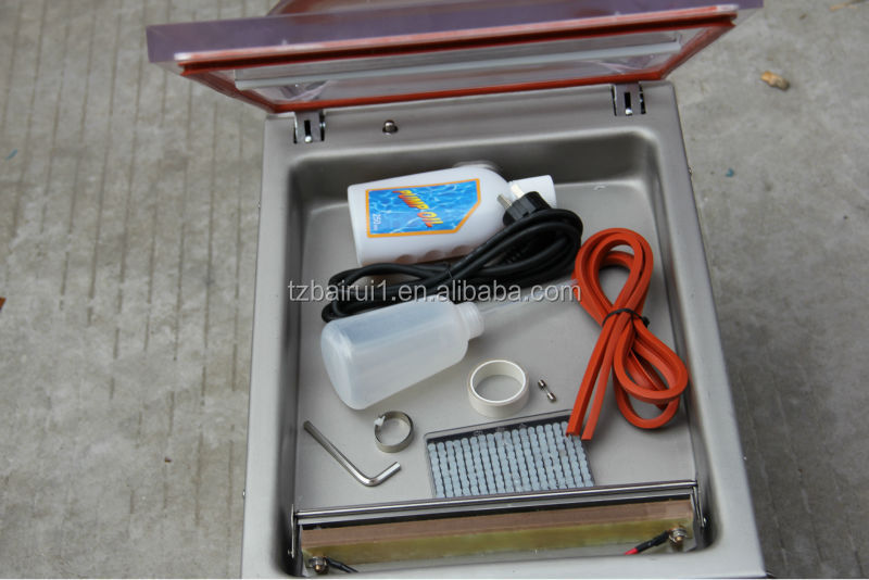 Hot sale mini vacuum sealer DZ-260 desk type table top vacuum packing machine,household vacuum packaging machine