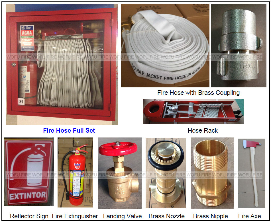 Carbon Steel Fire Hose Cabinet Full Set Outdoor Fire Hose Cabinet